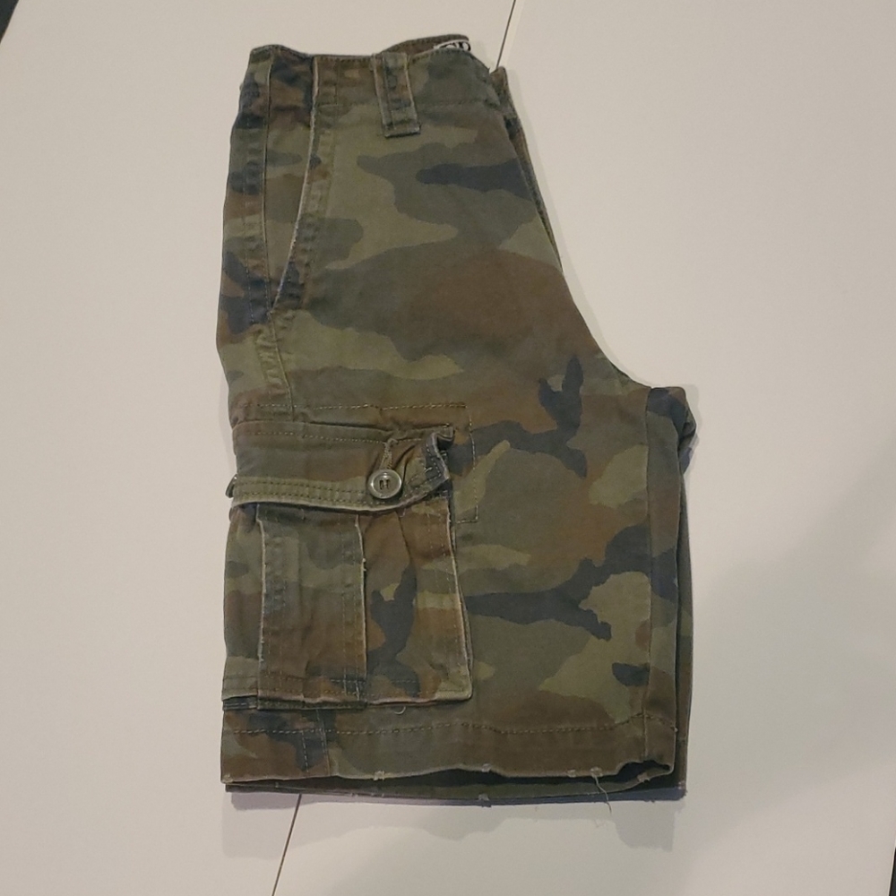 Boys camo shorts
